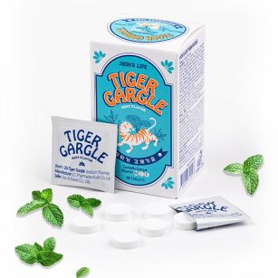 TIGER GARGLE płyn do płukania jamy ustnej w formie tabletek