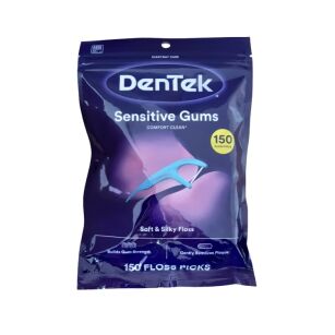 DenTek Sensitive Gums Floss Picks nitko-wykałaczki do wrażliwych dziąseł
